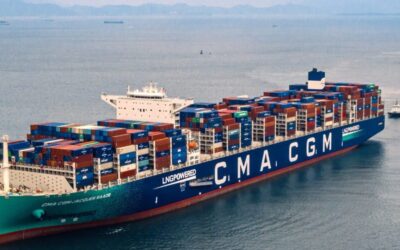 Rivoluzione marittima: CMA CGM integra la prima flotta di navi alimentate a GNL, pioniere di ecologia e innovazione